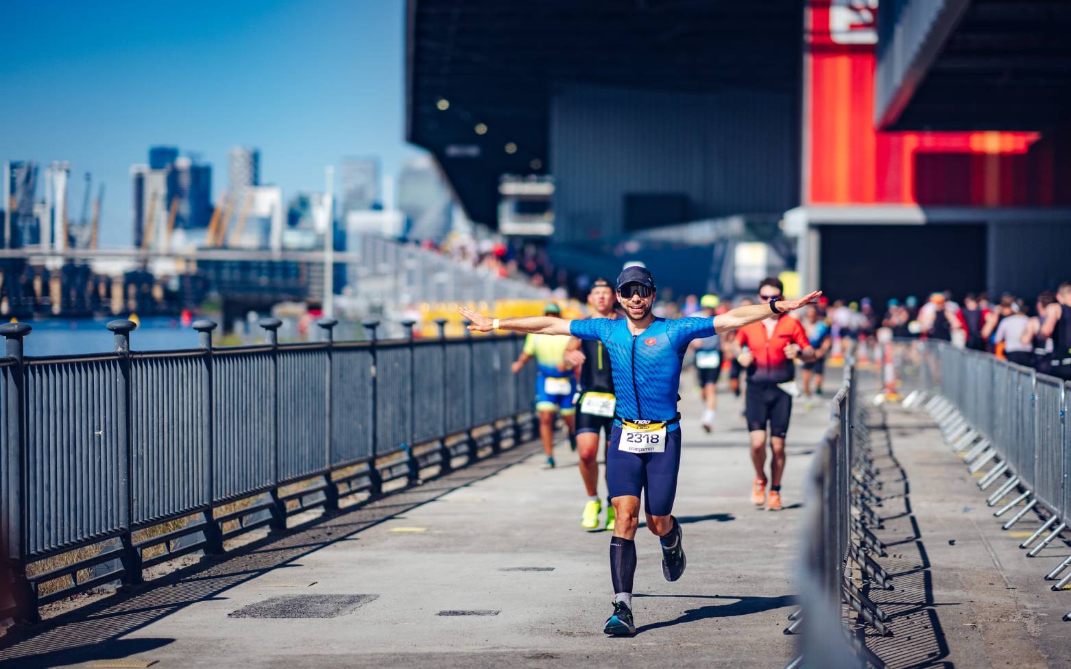 T100 London 2024 Age Group Racing on the 27/28th July 2024 at Royal Victoria Docks, London, UK, (photo:T100/James Mitchell)