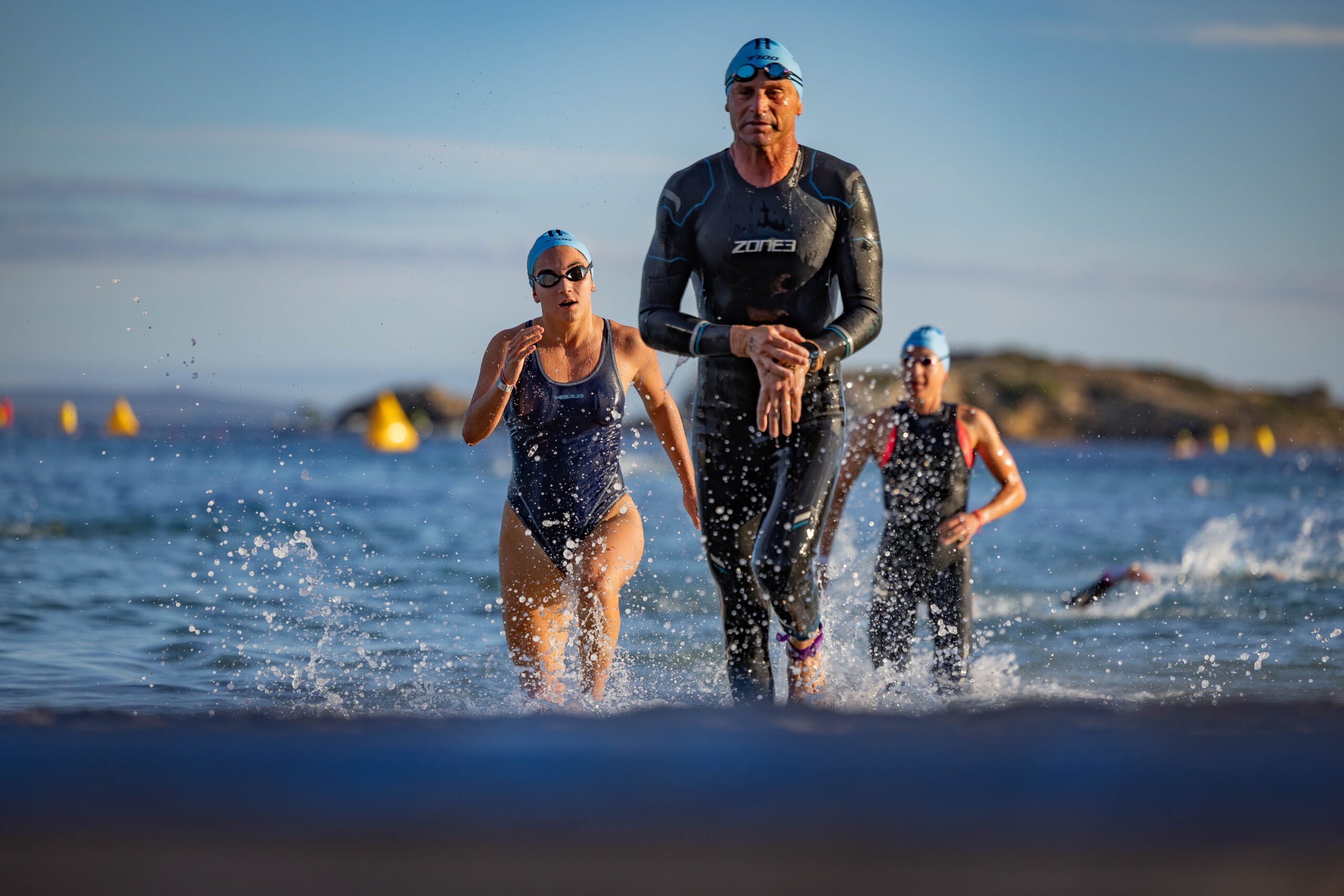 Open Water Swim Split Banner