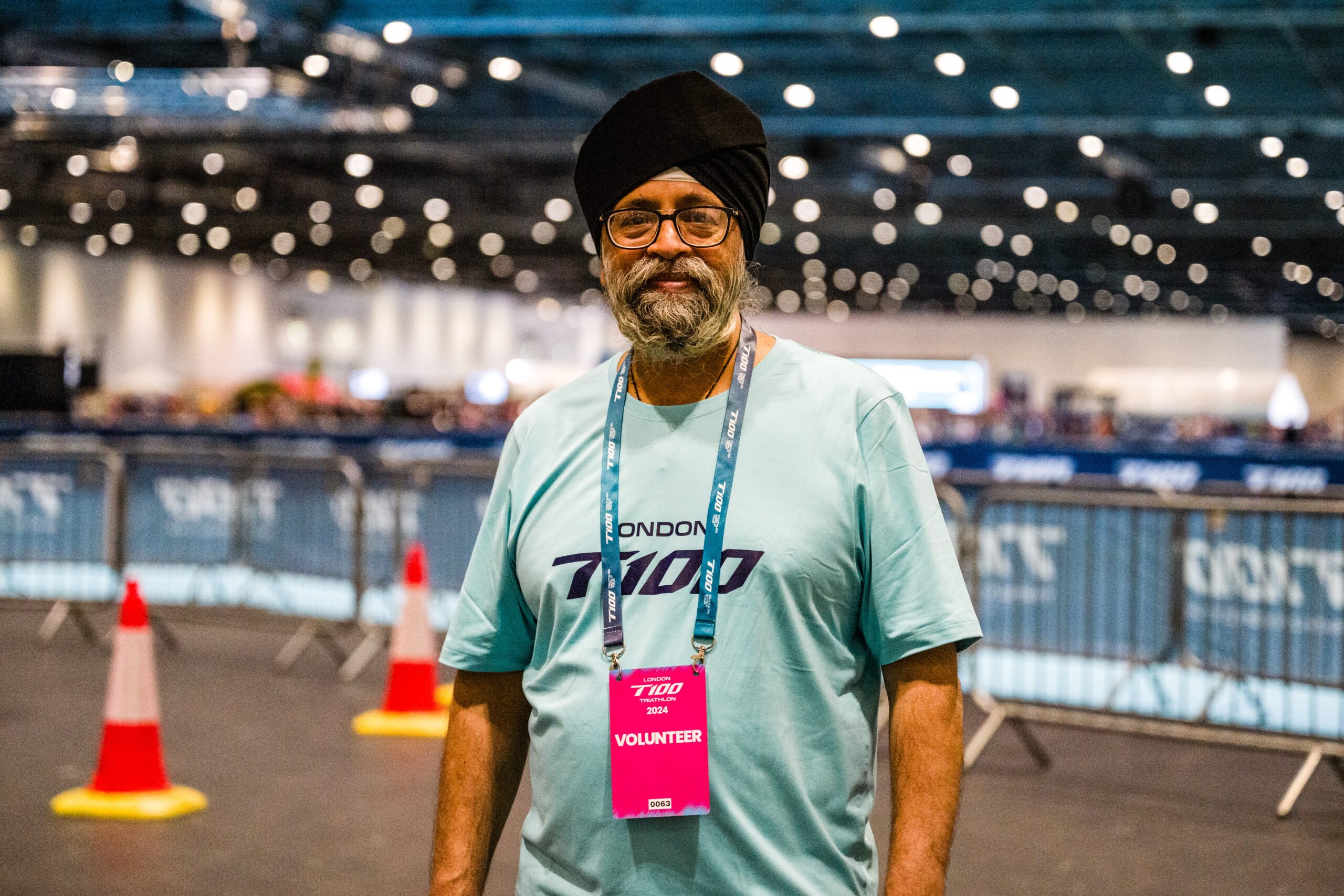 London T100 event volunteer