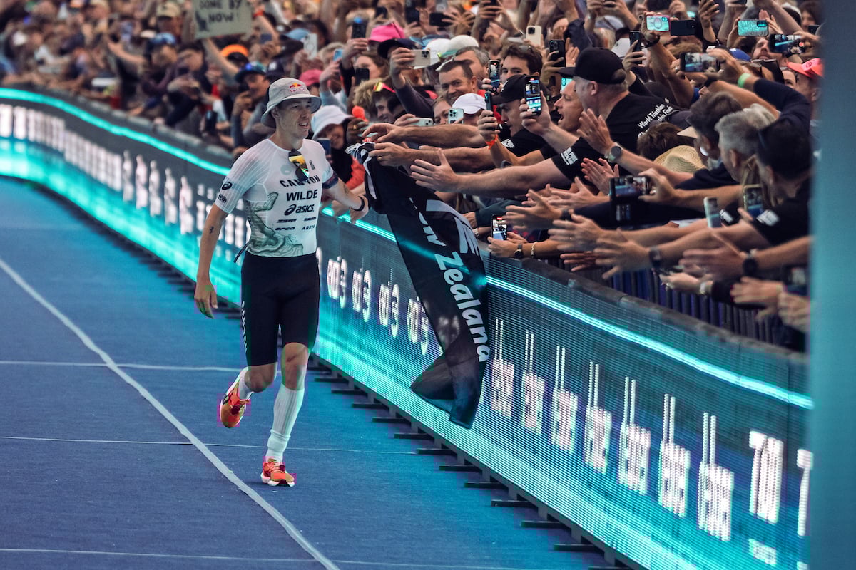 Hayden Wilde - 1st at Wollongong T100 Triathlon 2025