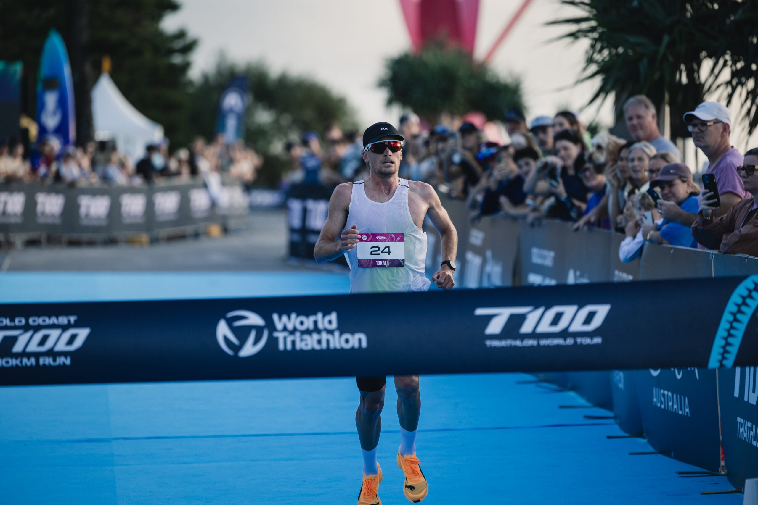 T100 Gold Coast 10km Run on 22nd March 2026 in Surfers Paradise, Queensland.