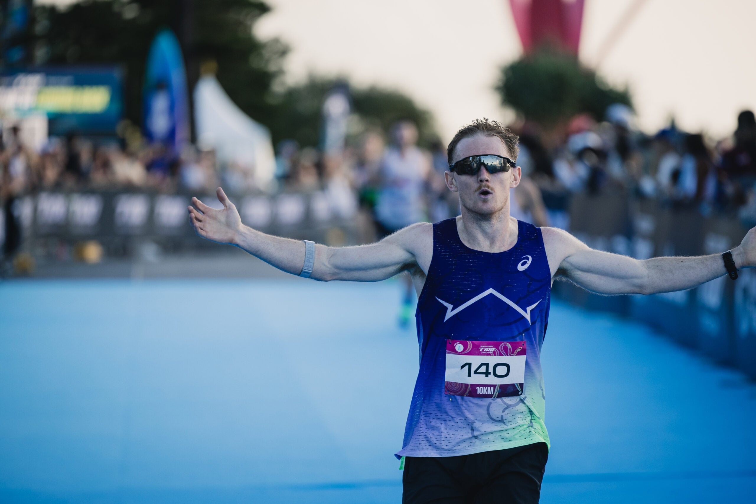 T100 Gold Coast 10km Run on 22nd March 2026 in Surfers Paradise, Queensland.