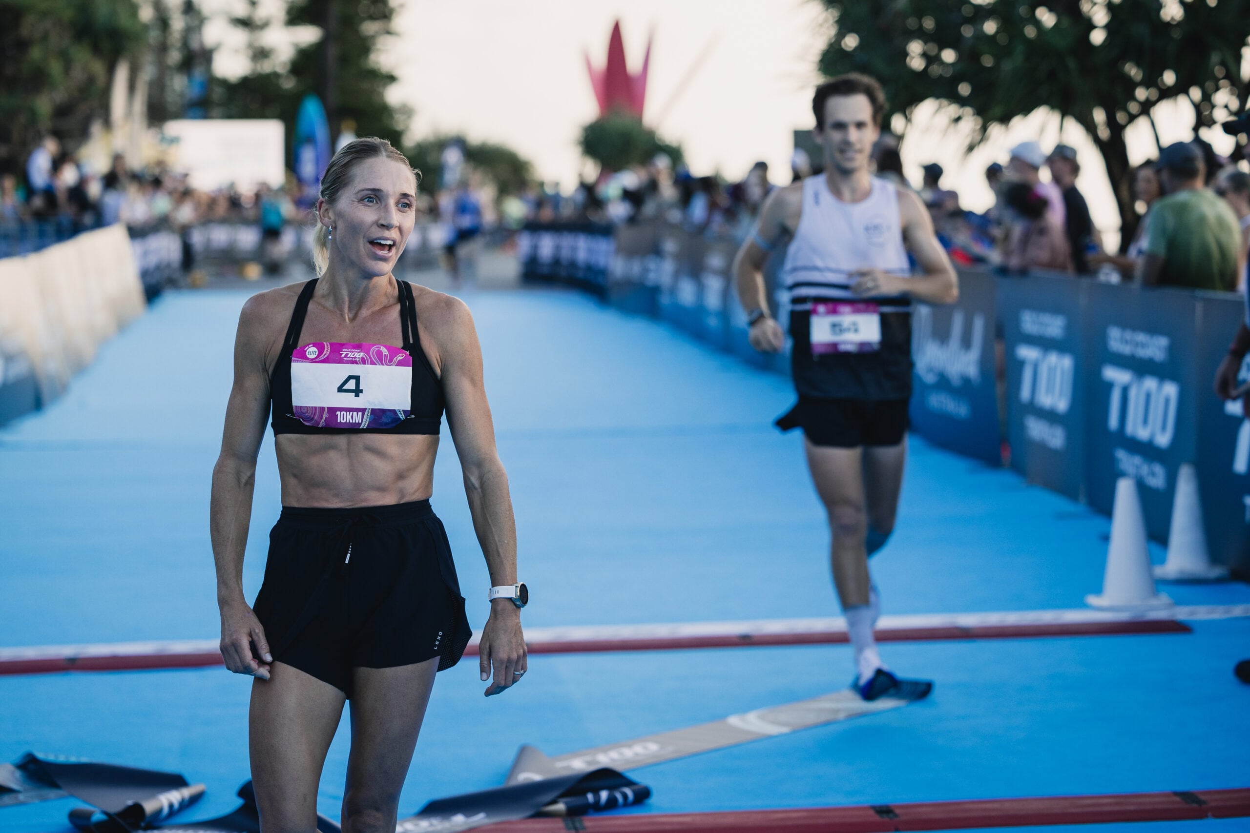 T100 Gold Coast 10km Run on 22nd March 2026 in Surfers Paradise, Queensland.