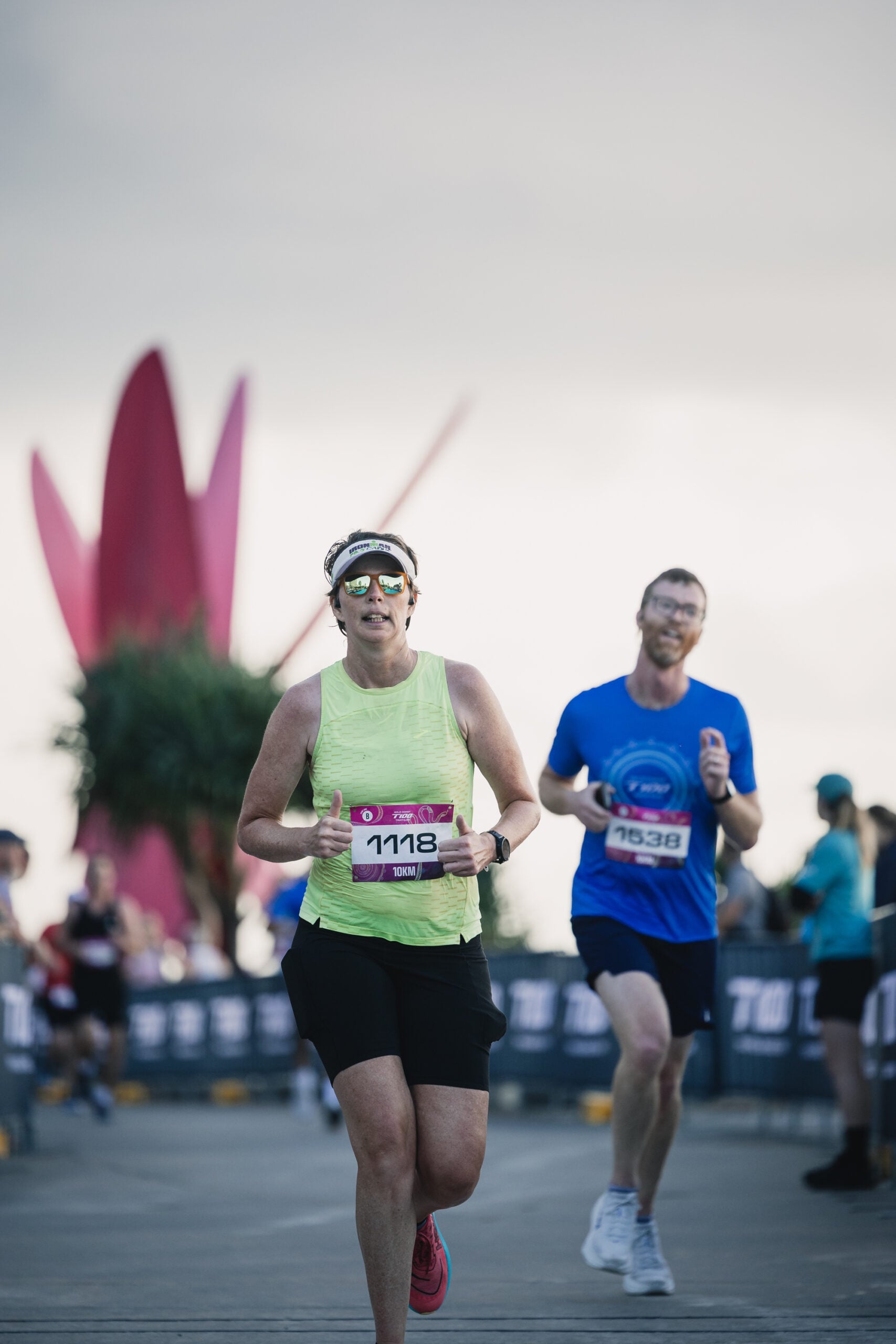 T100 Gold Coast 10km Run on 22nd March 2026 in Surfers Paradise, Queensland.