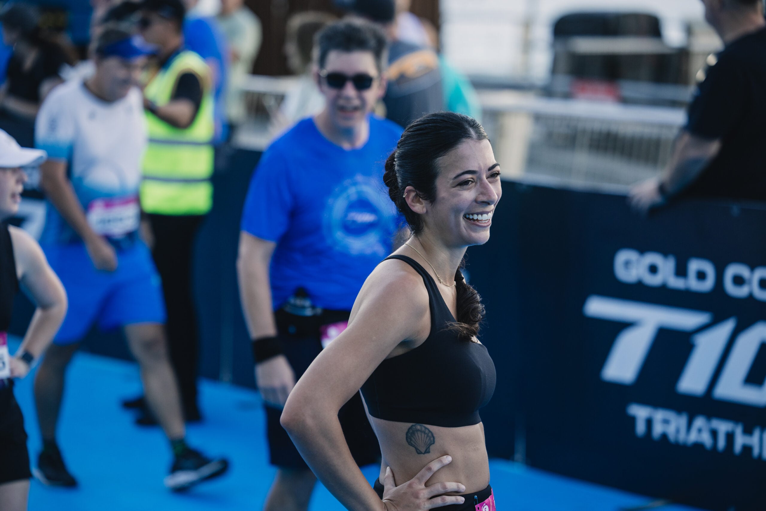 T100 Gold Coast 10km Run on 22nd March 2026 in Surfers Paradise, Queensland.